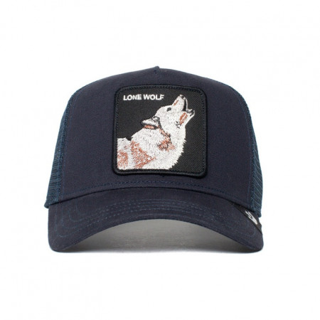 Goorin Brothers sapka trucker wolf man, Sötétkék