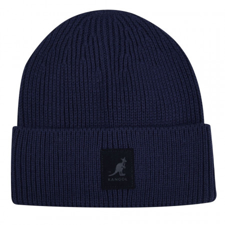Kangol, Strickmütze patch, Dunkelblau