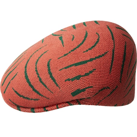 Kangol Swerve 507 Flatcap Schirmmütze, Rot