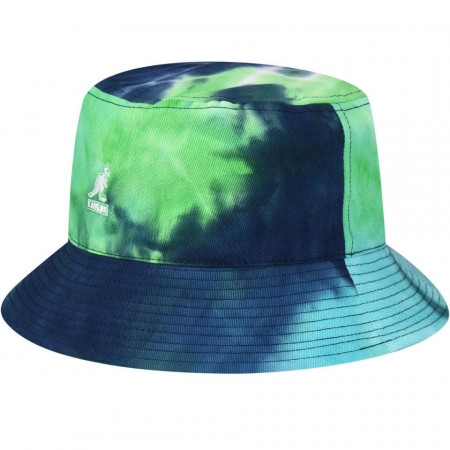 Kangol tie dye bucket fischerhut ocean, Blau