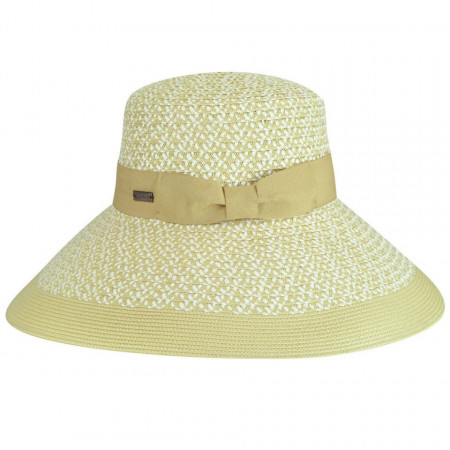 Palarie Betmar Audrey Braided Wide Brim Natural