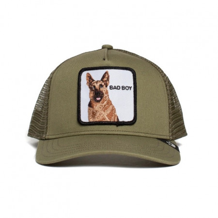 Goorin Bros BOUNCER german shepherd black/beige trucker cap