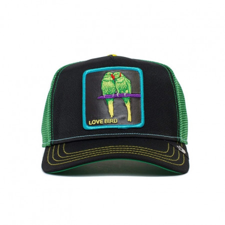 Goorin Bros trucker twitterpated cap, Black