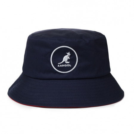 Palarie albastra Kangol Cotton Bucket