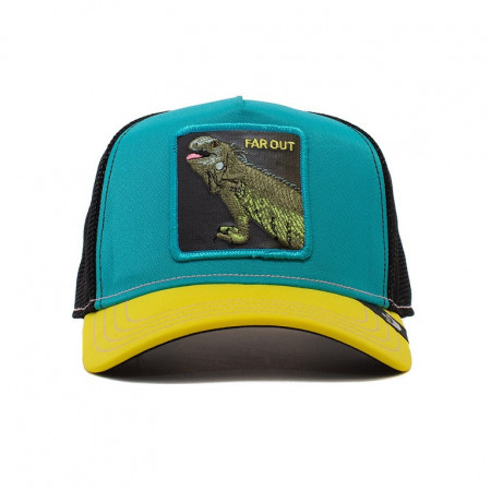 Sapca Goorin Brothers Trucker Iguana Party Verde