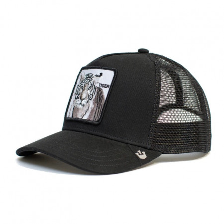 Sapca Goorin Brothers Trucker Silver Tiger, Negru