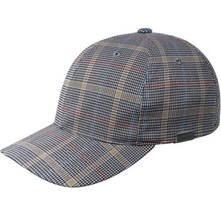 Sapca Kango Pattern Flexfit Baseball Plaid Gri