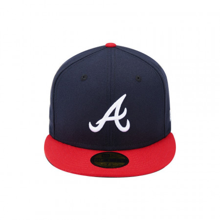 Sapca New Era 59fifty MLB Basic Atlanta Braves Bleumarin