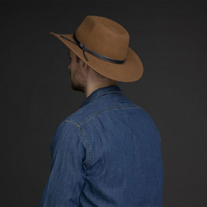 Palarie Bailey of Hollywood Piston Fedora Maro 4