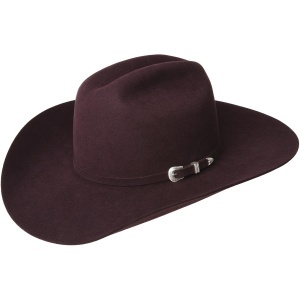 Bailey Western 7X Pro 7 Cowboy Hat, Black Cherry