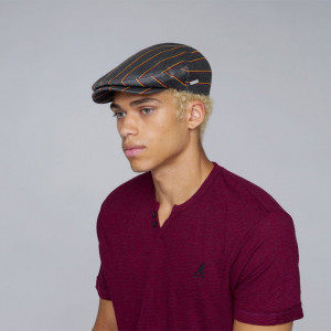 Basca Kangol British Peebles DF Stripe Negru 7
