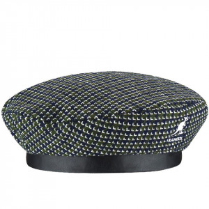 Bereta Kangol Tooth Grid Verde/ Albastru 2