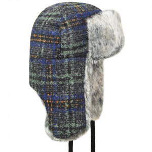Caciula Kangol Wool Ushanka Gri 2