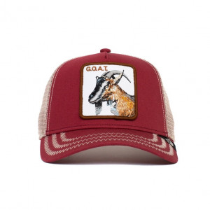 Goorin Bros goat trucker cap, Rot