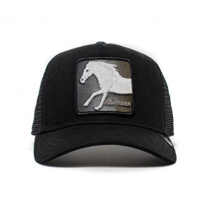 Goorin Bros Ride High Trucker Snapback Casquette, Noir