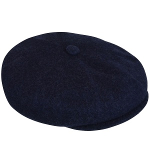 Kangol, basca wool hawker albastru 2