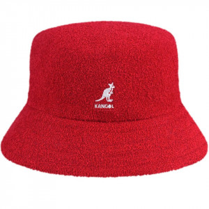Palarie Kangol Bermuda Bucket Rosu