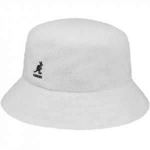 Palarie Kangol Bermuda Bucket Alb 2
