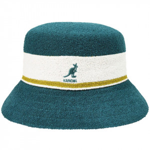 Kangol Bermuda Stripe Bucket Hat, Fan Fare