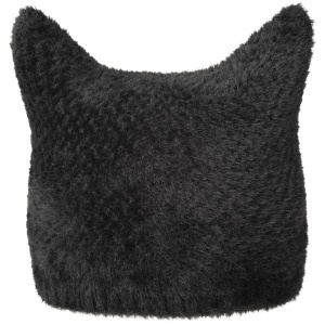 Kangol, Caciula faux fur pointed, Negru