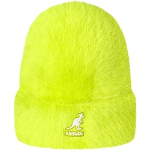 Kangol furgora cuff Muetze, Gelb