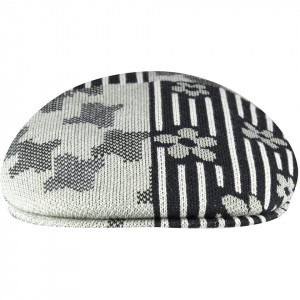 Basca Kangol Nature Flip 504 Negru-Gri 2
