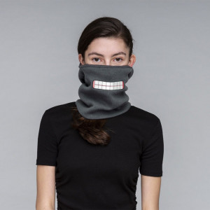 Caciula Kangol Okay Folding Balaclava Gri Inchis