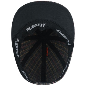 Kangol, basca gri pattern 504 plaid 3