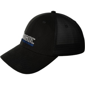 Kangol, sapca sound mesh baseball, Negru mat