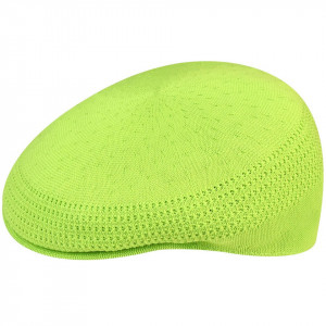 Kangol Tropic Ventair 504 Flatcap Schirmmütze, Bio Lime Grün
