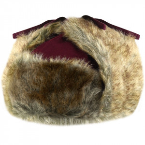 Caciula Kangol Wool Ushanka Rosu Bordo 5