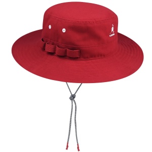 Palarie Kangol utility cords jungle rosu 4