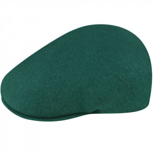 Kangol wool 504 flatcap, Pine