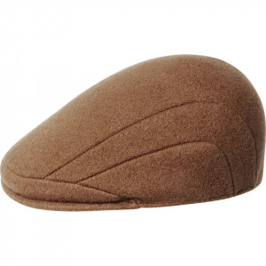 Kangol wool 507 flatcap, Mahogany