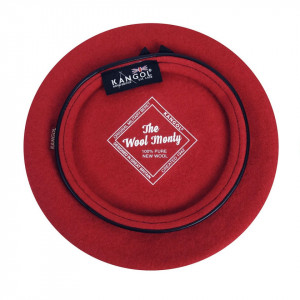 Bereta Kangol Wool Monty Rosu 5