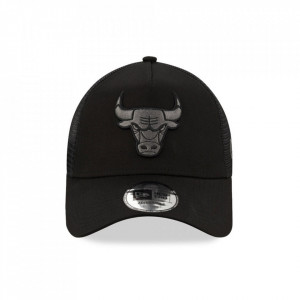Sapca New Era A-Frame Trucker Chicago Bulls Tonal Negru 2