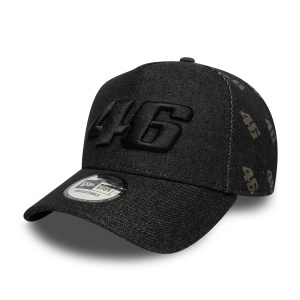 New Era, sapca 9forty laser denim vr46, Negru denim