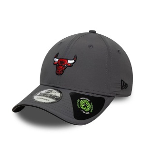 New Era, sapca 9forty NBA recycled Chicago Bulls, Gri carbune