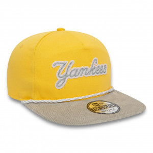 New Era, sapca galben 9fifty ny yankees cord golfer 3