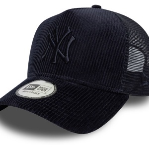 New Era, sapca trucker NY Yankees tonal cord, Albastru marin