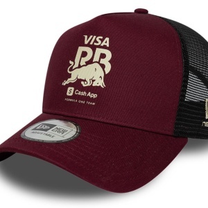 New Era, sapca trucker Visa Cash Racing Bulls, Rosu bordo