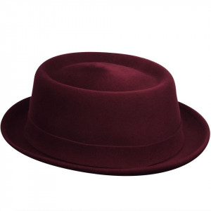 Palarie Kangol Polished Pork Pie Rosu 3