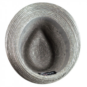 Palarie Kangol Wheat Braid Arnold Trilby Gri 4