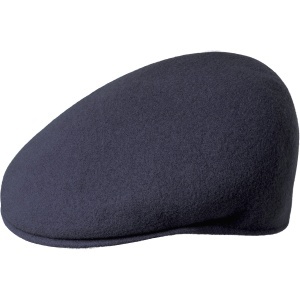 Zimní vlněná bekovka - Kangol Wool 504 Tmavomodrá