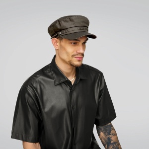 Bailey 1922 Fisherman Crusoe Cap, Black