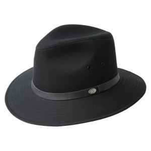 Bailey 1922, palarie dalton safari outback, Negru