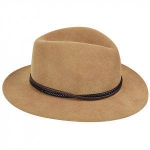 Palarie Bailey of Hollywood Nelles LiteFelt Fedora Maro Camel 2
