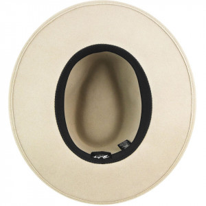 Palarie Bailey of Hollywood Stedman Elite Velour Fedora Bej 6