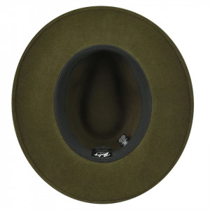 Palarie Bailey of Hollywood Stedman Elite Velour Fedora Verde 6
