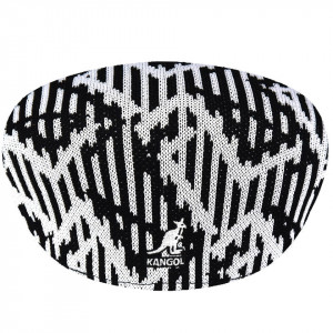 Basca Kangol Falling Scales 504 Negru-Alb 4